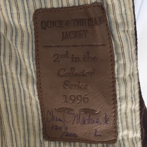 AUTHENTIC Quick and the Dead leather jacket - Picture 7 of 7